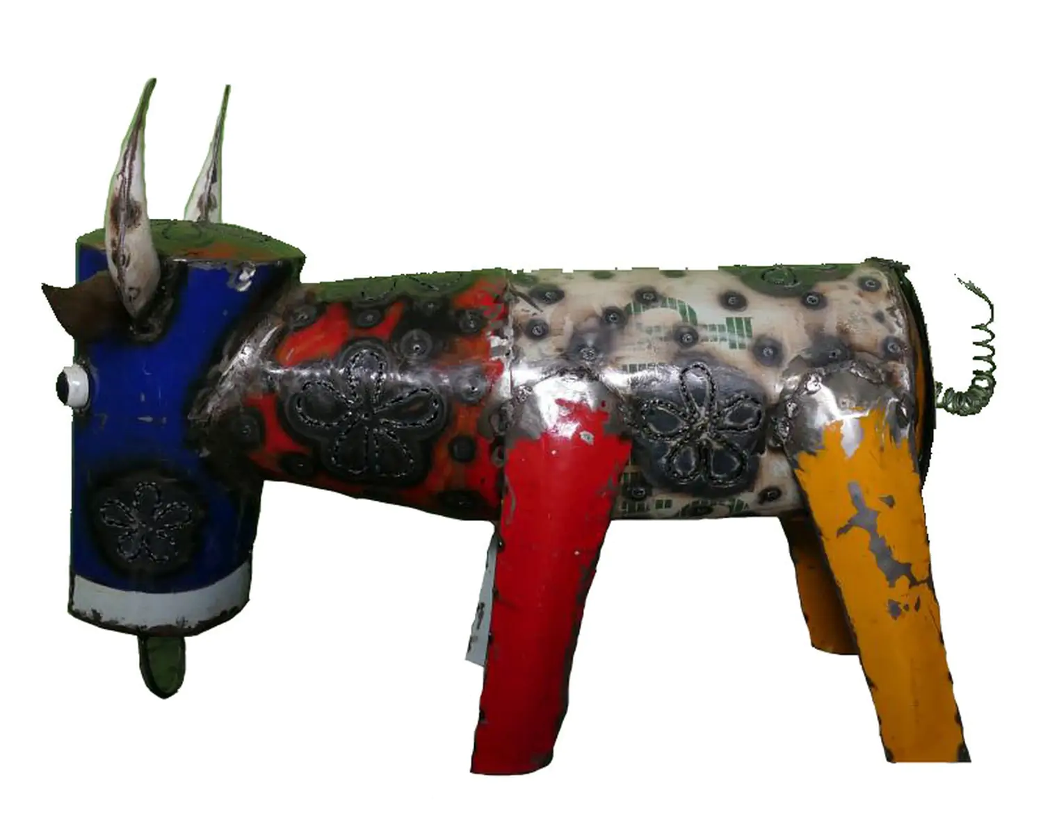  Product image 2 of the product “Buffalo, 28 cm Height, metal art. ”